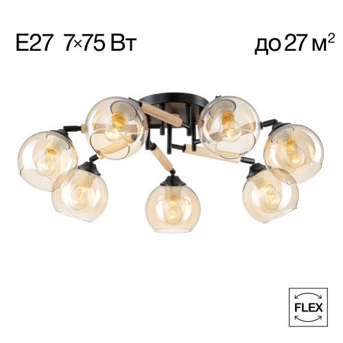 Люстра потолочная Citilux Tika (Тика) CL133171