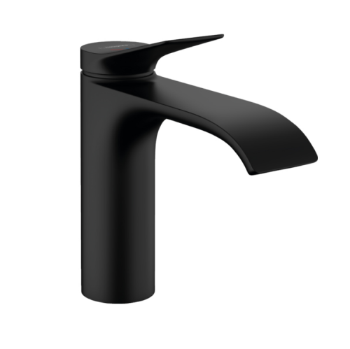 Смеситель Hansgrohe Vivenis 75024670 на раковину/столешницу черный матовый