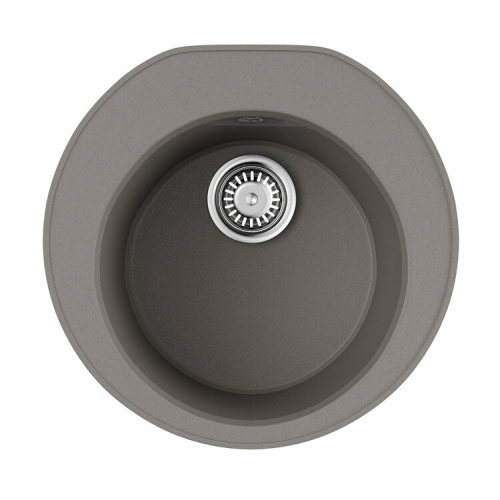 Раковина Omoikiri Miya 51 см 4993582 встраиваемая цвет серый