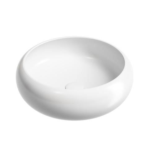 Раковина Ceramica Nova ELEMENT 36 см CN6050MW накладная цвет белый матовый
