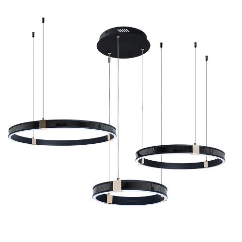 Люстра подвесная Arte Lamp SHINE (СХИНЕ) A2222SP-3BK