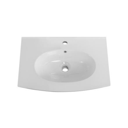 Раковина Cezares COMFORT 75 см 50132 подвесная цвет белый глянцевый