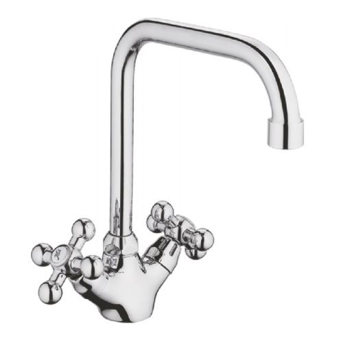 Смеситель для кухни Cron CN4019 на мойку хром