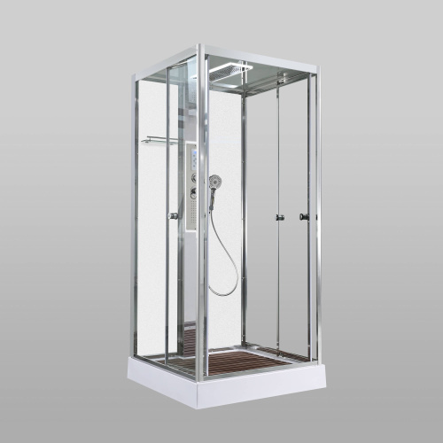 Душевая кабина AvaCan Z Z1910LEDMT 100х100 квадратная с крышей ориентация универсальная Душевая кабина AvaCan Z Z1910LEDMT 100х100 квадратная с крышей ориентация универсальная