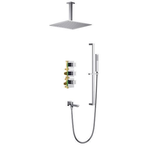 Душевая система Timo Selene SX-2039/17SM встраиваемая в стену с термостатом