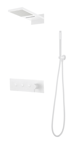 Душевая система Boheme Fusion 130-MW встраиваемая цвет белый