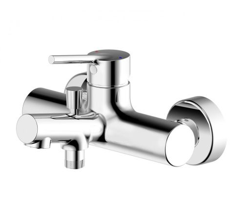 Смеситель для ванны Bravat Palace F6172217CP-01-RUS настенный хром