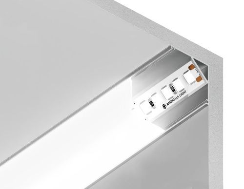 Алюминиевый угловой профиль Ambrella Light Alum Profile (Алум Профиле) GP2150AL