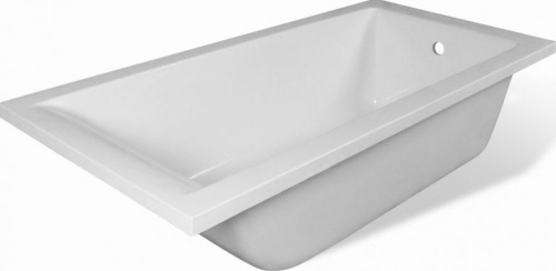 Ванна из литьевого мрамора Aquanet Bright Stone AQ-00332880 170х70 пристенная прямоугольная
