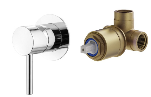 Смеситель для душа Plumberia Selection Ixo KITXO1135CR встраиваемый хром
