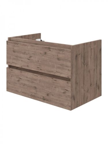 Тумба под раковину Teymi Laina T60814 75х46х50 подвесная цвет дуб темный