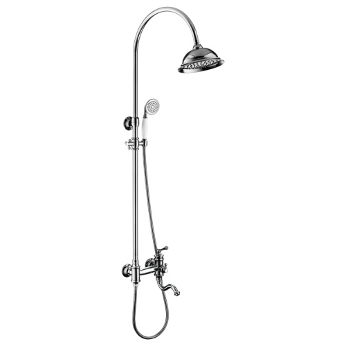 Душевая стойка Timo Tetra-thermo SX-0169/00 настенная цвет хром Душевая стойка Timo Tetra-thermo SX-0169/00 настенная цвет хром