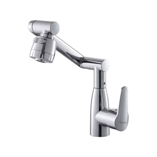 Смеситель для кухни Plstart PL4010 на мойку хром