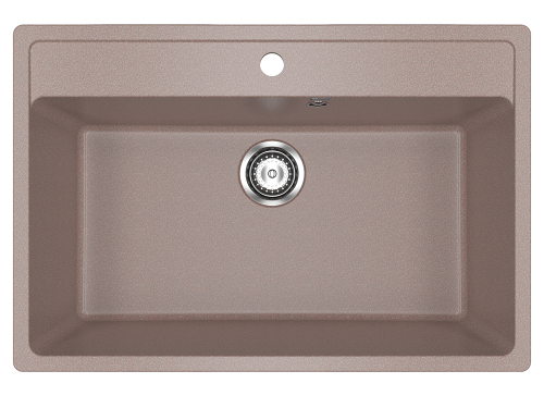 Кухонная мойка Ulgran Classic U-600-307 76х51 цвет коричневый