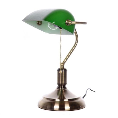 Настольная лампа Lumina Deco Banker (Банкер) LDT 305 GR