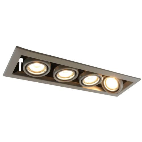 Светильник встраиваемый Arte Lamp Cardani Piccolo (Цардани Пиццоло) A5941PL-4GY