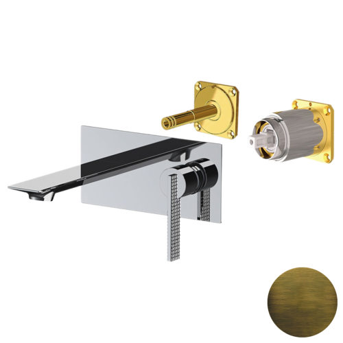 Смеситель для раковины Daniel Club ANC632LKBOM встраиваемый в стену латунь