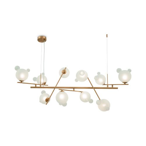 Светильник подвесной Freya Flaty  Modern FR5374PL-10BS