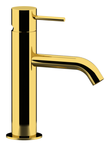 Смеситель Remer X Style X12DO на раковину золото глянцевое