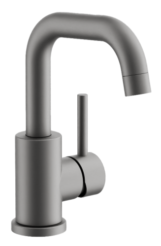 Смеситель BELZ B10810-3 на раковину оружейная сталь