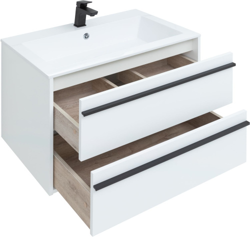 Тумба под раковину Aquanet Lino 00253903 79х49,5х53 подвесная