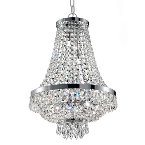 Люстра подвесная Ideal lux Caesar Cromo (Цаесар Цромо) Caesar SP6 Cromo