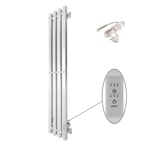 Полотенцесушитель Altasan АргоПроф АргоПроф12021БМ подвесной 21х120 электрический белый матовый