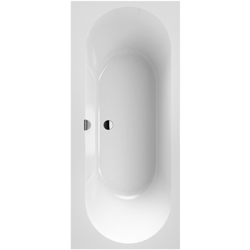 Ванна квариловая Villeroy Boch Oberon 2.0 UBQ170OBR2DV-01 170х75 встраиваемая/пристенная овальная