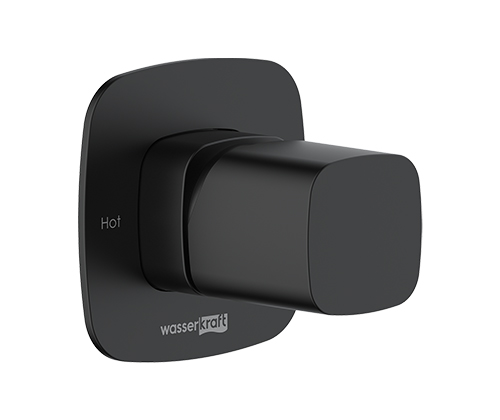 Смеситель для душа WasserKRAFT Nuthe 9100 9151 встраиваемый черный