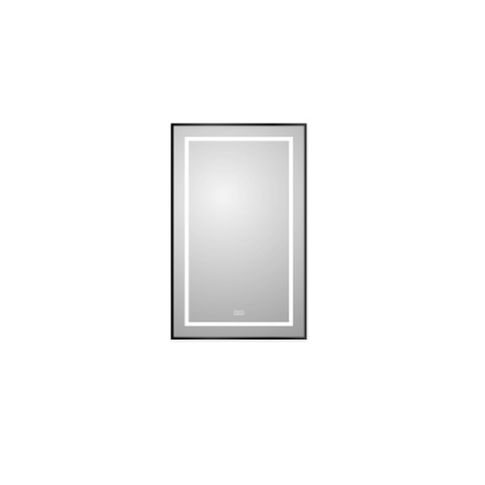 Зеркало BelBagno Kraft SPC-KRAFT-500-800-LED-TCH-WARM-NERO 50х80