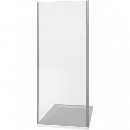 Душевая перегородка Good Door SATURN СА00002 90х185 стекло прозрачное профиль хром глянцевый