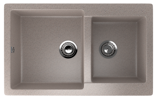 Кухонная мойка Ulgran Classic U-505-302 77х50 цвет песочный