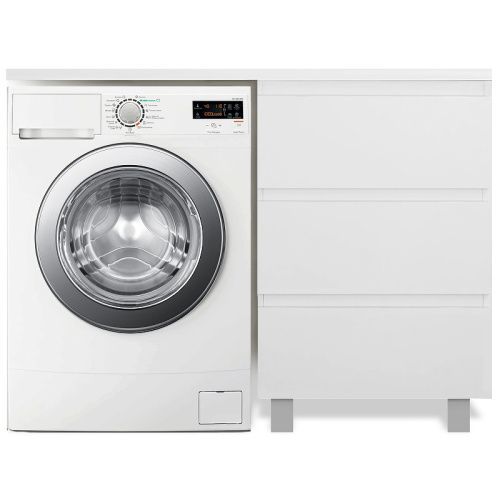 Тумба с раковиной Эстет Dallas Luxe 110 ФР-00002019 45х48х86 напольная цвет белый