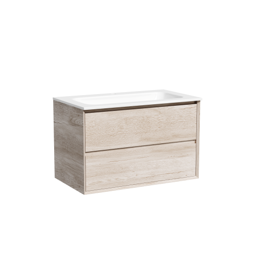 Тумба под раковину Sancos Marmi 2.0 MR2.080EG 79х45х52 подвесная цвет дуб галифакс натуральный