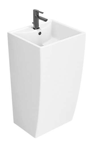 Раковина Azario COMELLA 48 см AZ-314 напольная цвет белый