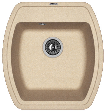 Кухонная мойка Florentina Нире 480 20.190.B0480.107 51х48 цвет песочный