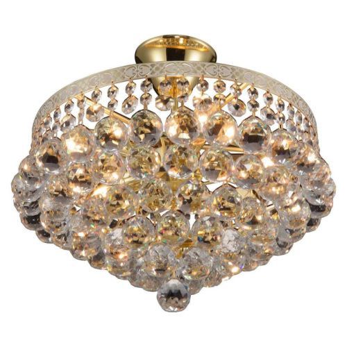 Люстра потолочная Toplight Vivien Gold (Вивиен Голд) TL7230X-05WG