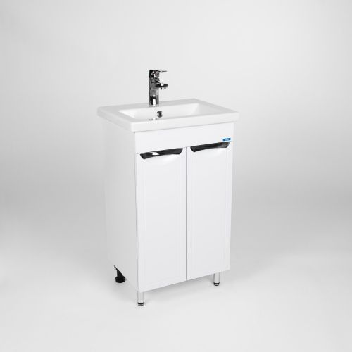 Тумба под раковину Viant Лима VLIM50CO-T2ST 46х38х72 напольная цвет белый