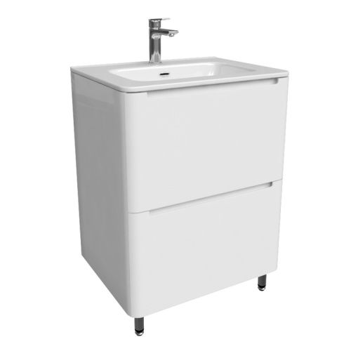 Тумба с раковиной IDDIS Edifice EDI60WFi95K 60х47х81 напольная цвет белый