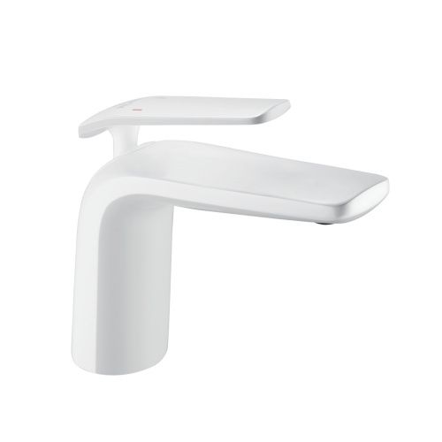 Смеситель Rose R3901C на раковину белый