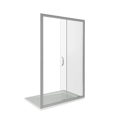 Душевая перегородка Good Door INFINITY ИН00031 140х185 стекло прозрачное профиль хром глянцевый