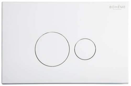 Клавиша смыва механическая Boheme 668-W цвет белый