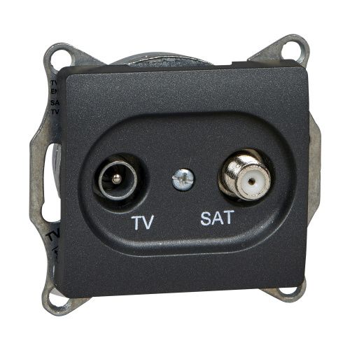 Розетка TV-SAT оконечная 1DB Systeme Electric Glossa (Глосса) GSL000797