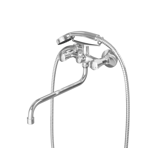 Смеситель для ванны Rush Pioneer PI7950-51 настенный хром
