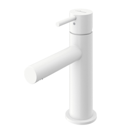 Смеситель Cezares LEAF LEAF-LSM1-L-BIO на раковину белый матовый