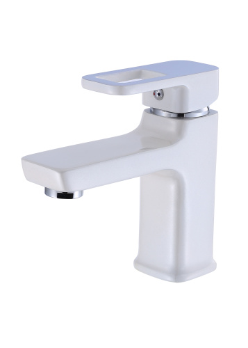 Смеситель D-Lin D110366-C на раковину белый