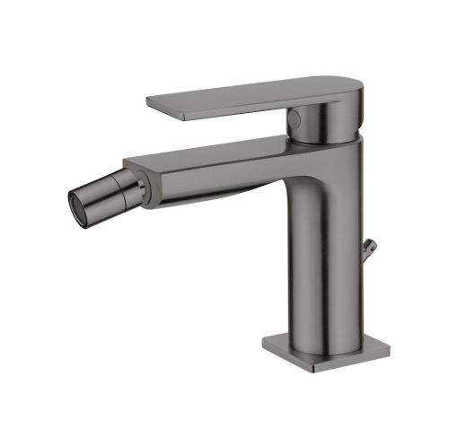 Смеситель AQG Alpha 01ALP200GM на биде оружейная сталь Смеситель AQG Alpha 01ALP200GM на биде оружейная сталь