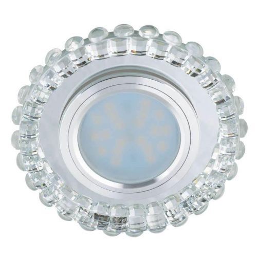 Светильник встраиваемый Fametto Luciole L133 (Луциоле Л133) DLS-L133 GU5.3 Chrome/Clear