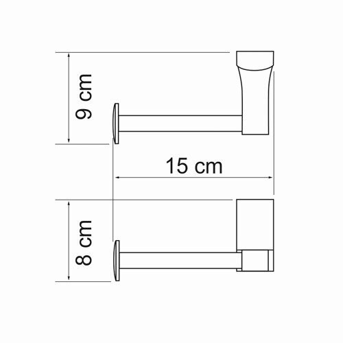 Бумагодержатель WasserKRAFT 5096 - фото 4