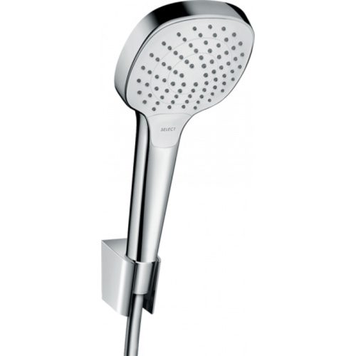 Душевой гарнитур Hansgrohe Croma Select 26425400 настенный хром/белый